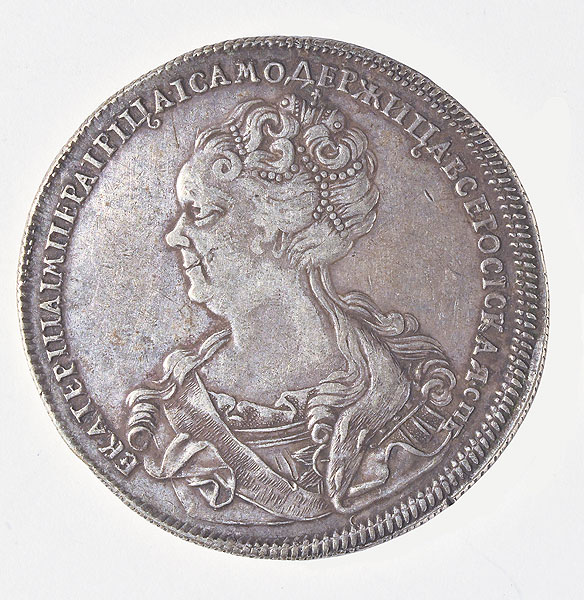 14. Рубль. 1725 г. Серебро