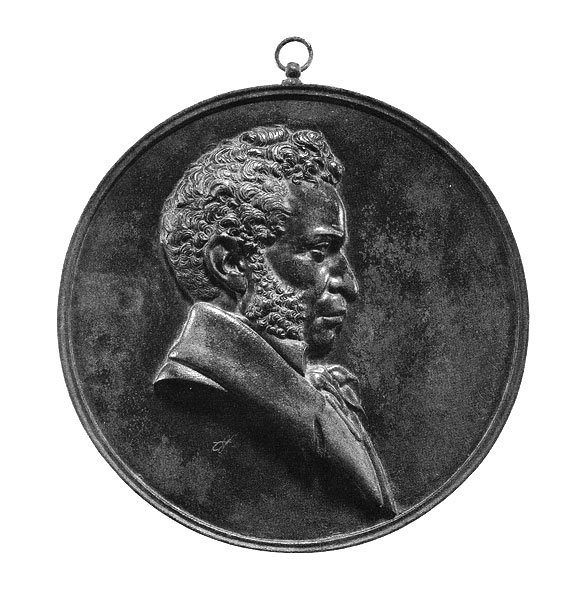 Мограчев С.З. Медальон «А.С. Пушкин». 1937 г. 