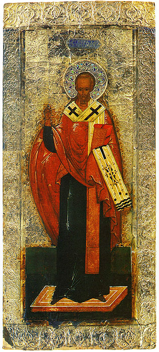 Икона. Никола. XVI в. 