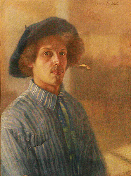  В.Ф. Мей. Автопортрет. 1913 г.