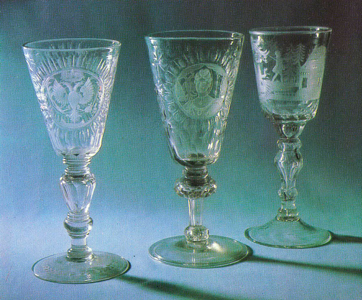 Кубки. XVIII в. 