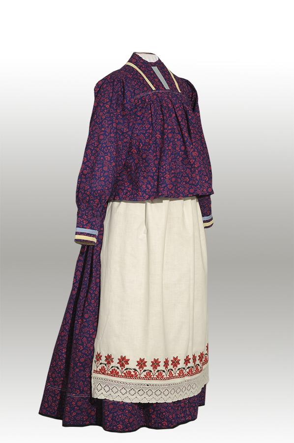 Женский праздничный костюм «сарафан». 1930-е гг. 