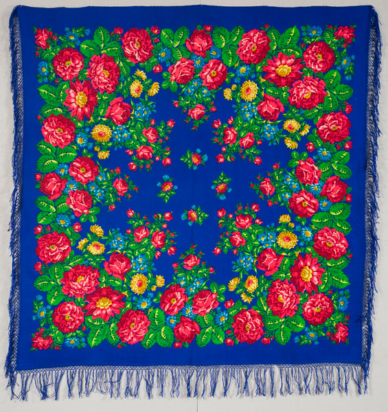 Рыжов С.П.  Шаль "Розы". 1960-1970 гг. 