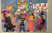 Выставка «Малые шедевры большого музея: Татьяна Маврина»