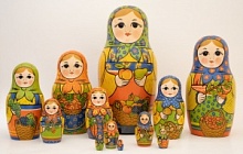 Матрёшка «Осень». Нечаев С.Л.