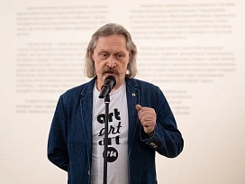 Валерий Воробьёв - председатель Сергиево-Посадского отделения<br>Союза художников России