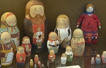 Матрешка и ее подружки - русские игрушки