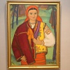 Андрей Коцка. «Портрет девушки». 1971 г. Украинская ССР.