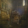 С.М. Шухвостов. Картина<br>«В Троицком соборе»,<br>XIX в.