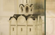 Макет Духовской церкви. 1951 г. Скульптор Ольга Петровна Барановская