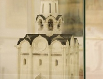 Макет Духовской церкви. 1951 г. Скульптор Ольга Петровна Барановская