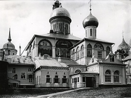 Свято-Троицкая Сергиева лавра. Церковь прп. Никона. Фото XX в.