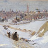 С.И. Пичугин «Вид на Лавру с Машинской горы», 1929 г.