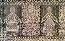Панно «Дружба народов». Вараксина З.А. 1967 г.