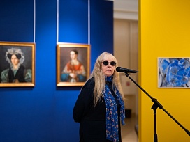 Выступление Натальи Сергеевны Корневой, художника, члена «Союза художников России», участника выставки